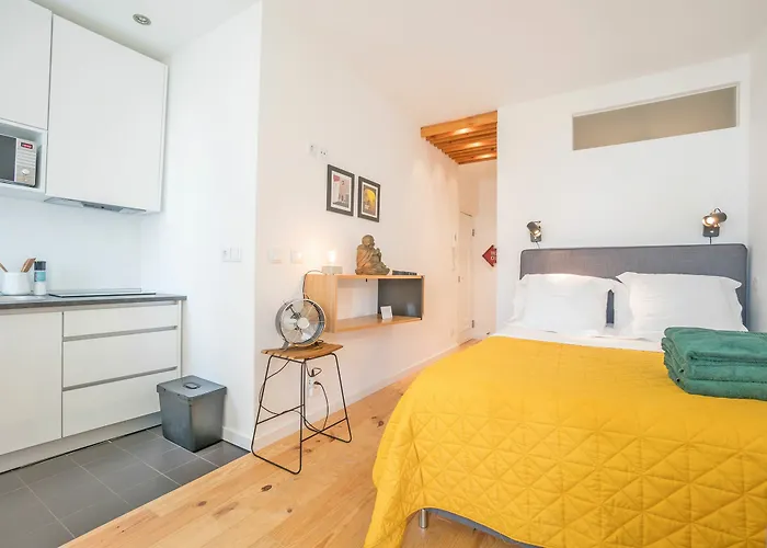 شقة Largo Trigueiros Light-filled Loft